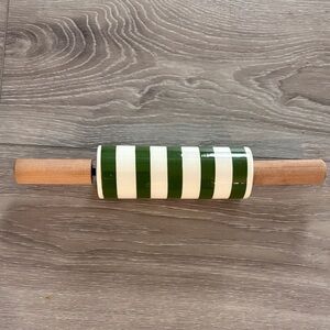 Target striped grew flour roller